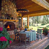 beautiuful log home porch photo by roger wade