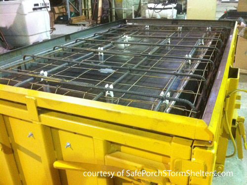 construction of a safeporch storm shelter