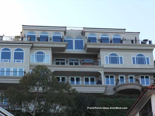 Hillside Sausalito Home and Porch