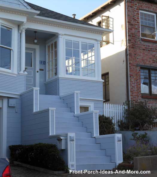 Interesting porch steps