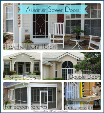 custom screen doors by PCA