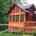 Screened porch location matters