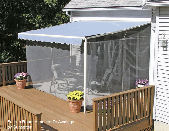 Awning With Screen Enclosure