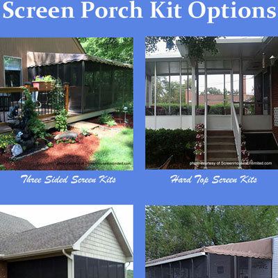 porch screen material options
