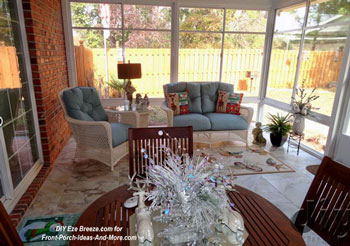 screen porch windows by diy eze breeze.com