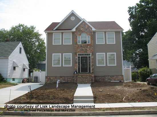 front yard landscape designs