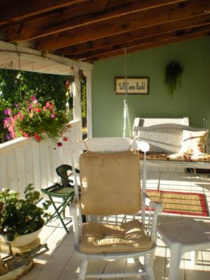 Southern California porch