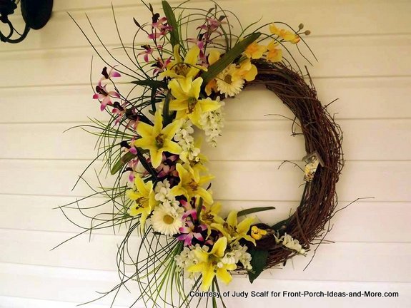 Judy's springtime wreath