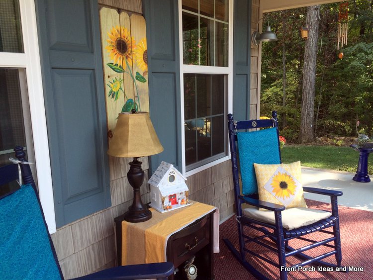 Sunflower Decorations For Your Porch