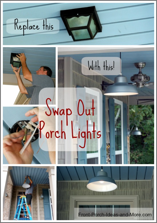 Hang Porch Lights for Ambiance and Safety