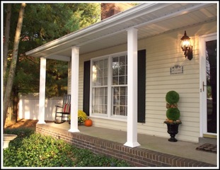 Updating an 80's porch