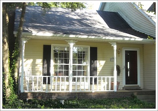 Updating an 80's porch