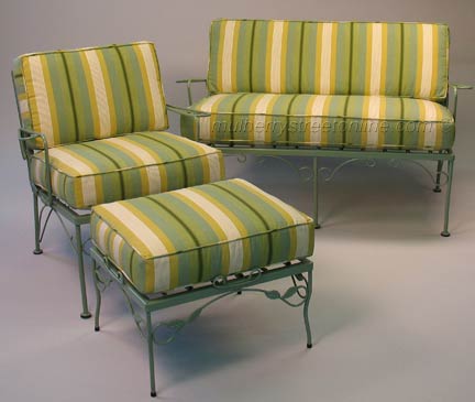 Vintage metal patio deals furniture