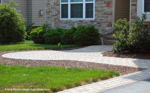 Lewis Center Ohio | Front Yard Landscaping | Front Porch ...