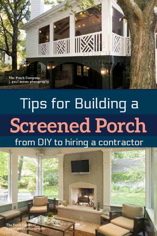 Build A Screened Porch To Let The Outside In Build a Screened Porch - Build A Screened Porch To Let The Outside In
