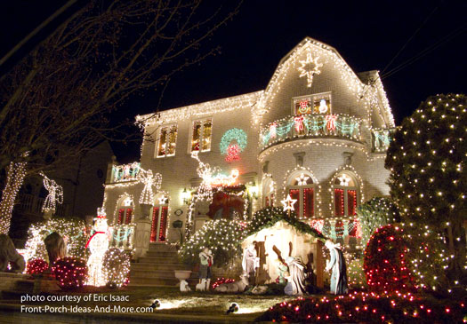 Outdoor Christmas  Light  Decorating  Ideas  to Brighten the 