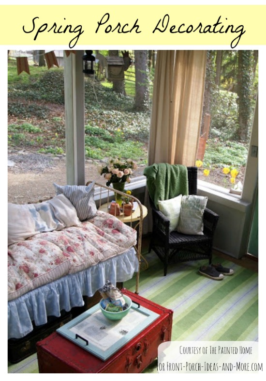 Spring Is In The Air On This Screened Porch Spring Is In The Air On This Screened Porch