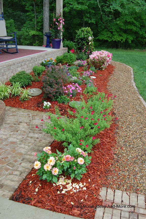 DIY Walkway Idea: Pea Gravel for a Cottage Style Home