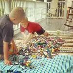 mobile home porch gate kids