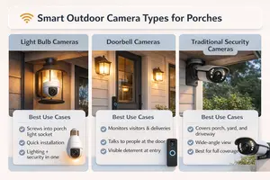 Smart Outdoor Camera Types for Your Porch