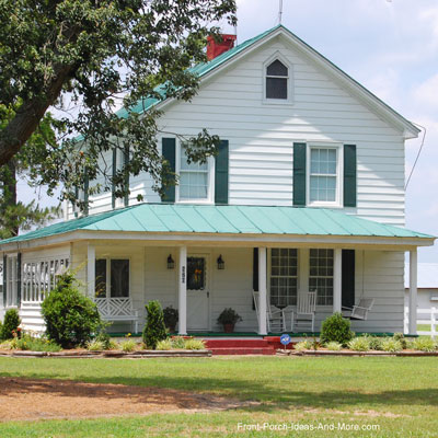 pleasant country front porch with green standing seam metal roof fantastic country porch designs - Front Porch Design Ideas pleasant country front porch with green standing seam metal roof fantastic country porch designs - Front Porch Design Ideas