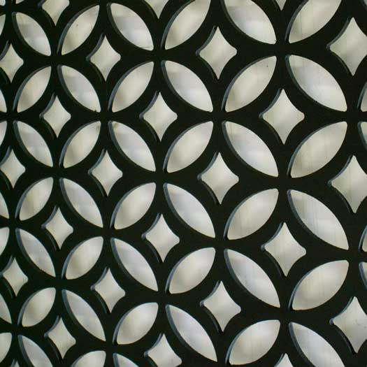 Vinyl Lattice Panels Black Privacy Lattice Patterns