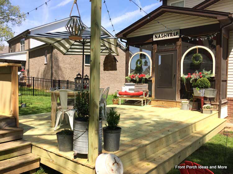 Tom and Joni's backyard makeover