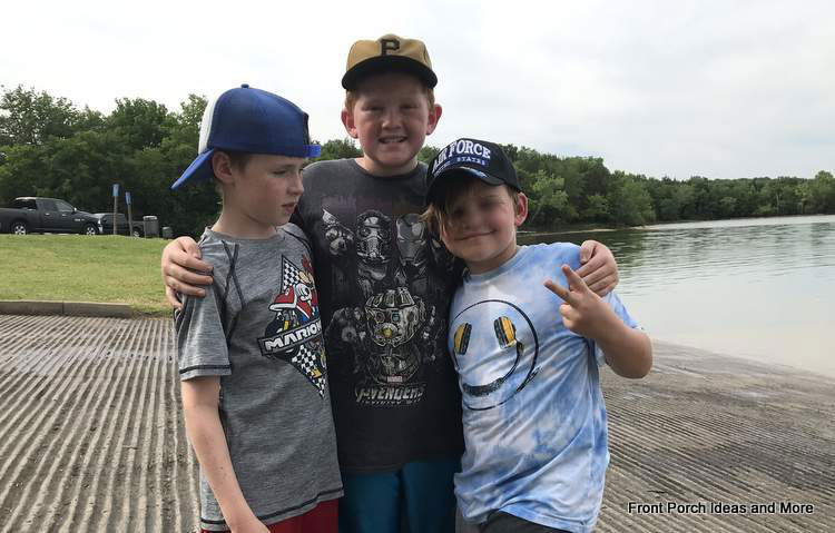 Grandson wanted to do survival camping