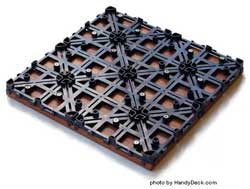 Interlocking deck tiles picture