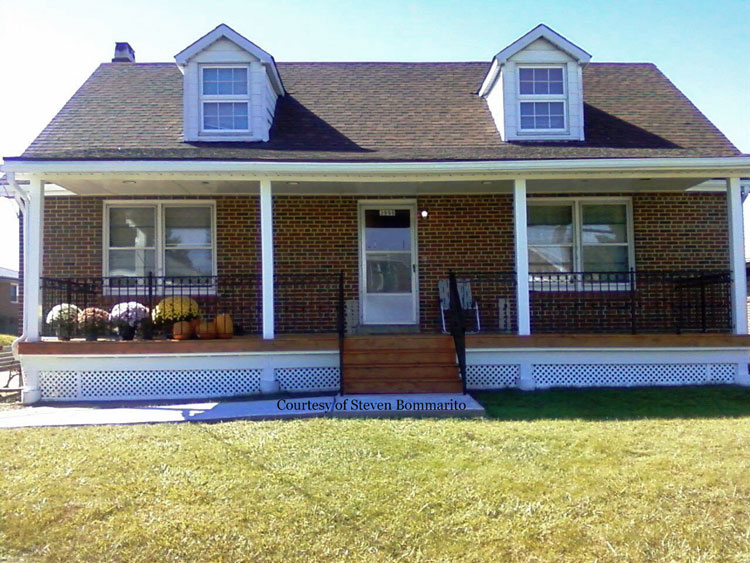 Look at Steven's new porch