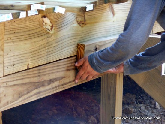 blocking is added between stringers for additional reinforcement