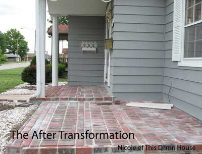 Brick Floor Porch Addition Project