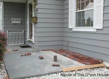 Brick Floor Porch Addition Project