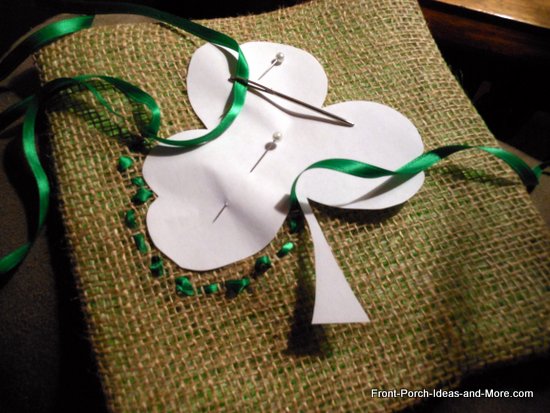 front porch with spring time landscaping