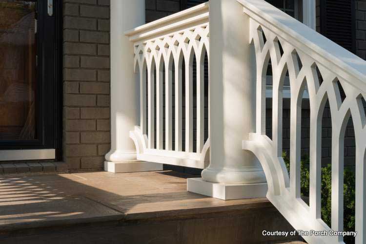 Vinyl Porch Railing Ideas for Porches and Decks