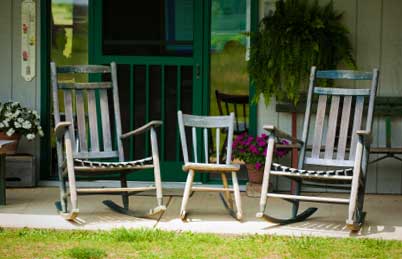 child's porch rocker