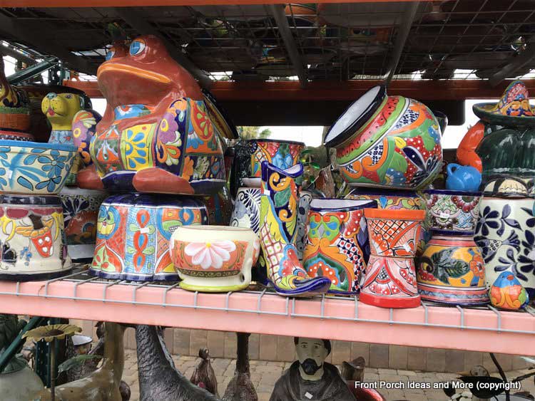 Yard Art Emporium - colorful pots
