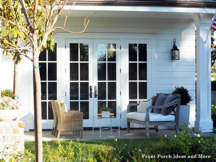 front porch with comfortable seating area
