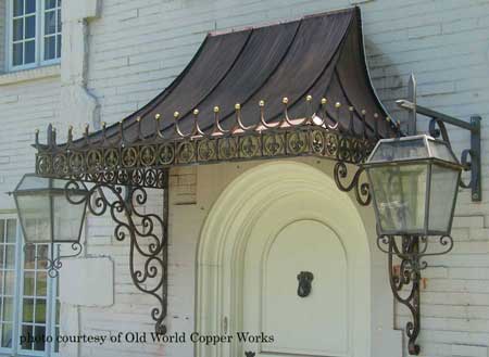 Old World Copper Worksのオーニング