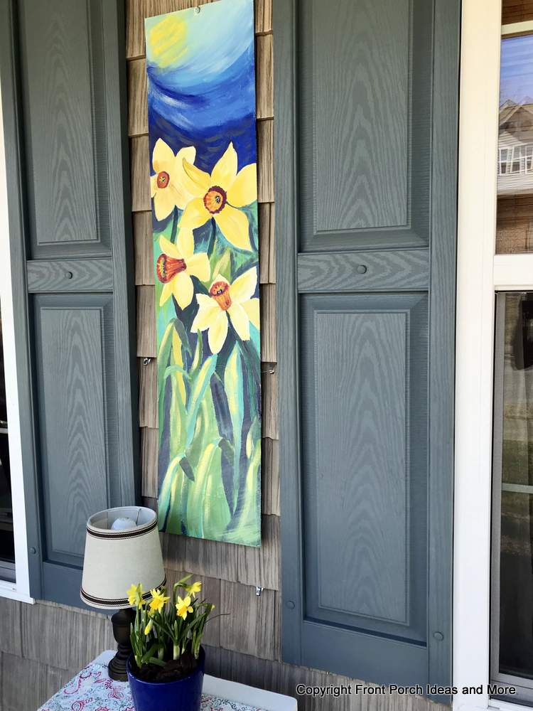 daffodil painting