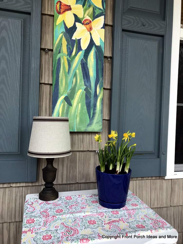 daffodil painting
