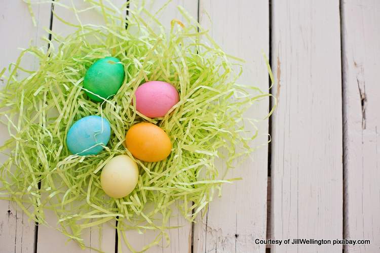 colorful Easter eggs