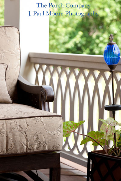 sophisticated vinyl porch railings from The Porch Company