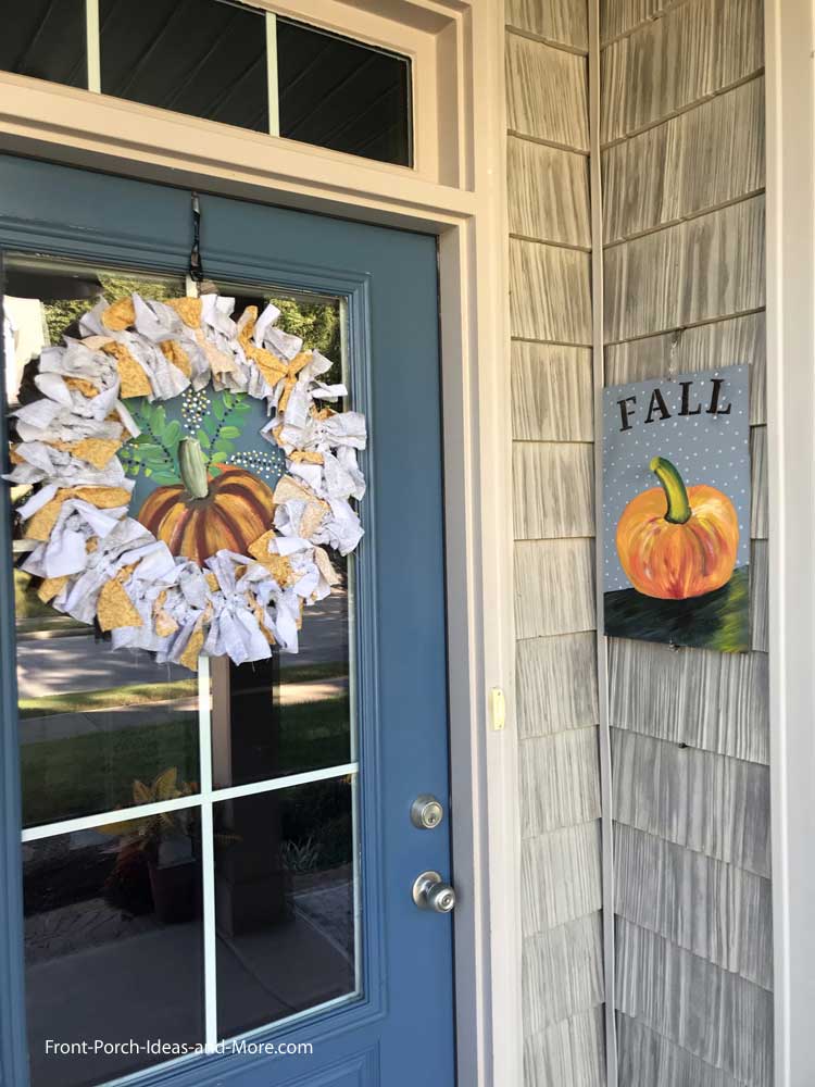 our front door for fall