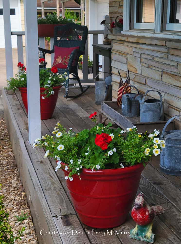 Debbie's most inviting porch