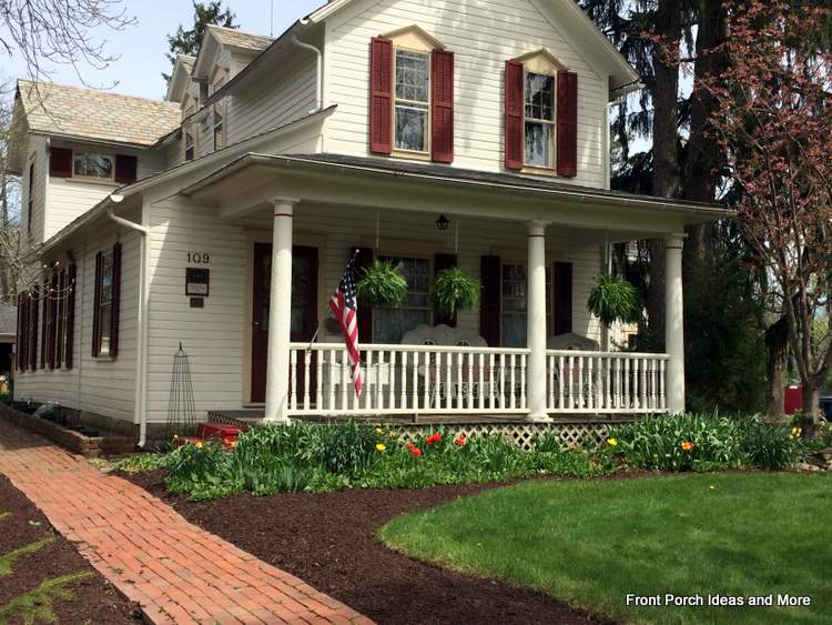 Wonderful front porch neighborhood