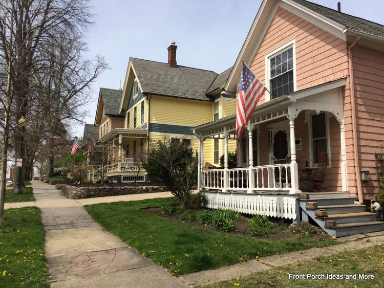 Wonderful front porch neighborhood