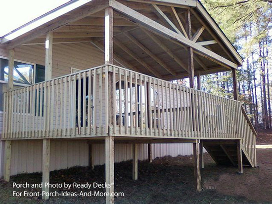 porch addition on mobile home