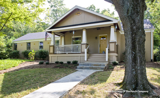 typical gable roof design for front porch