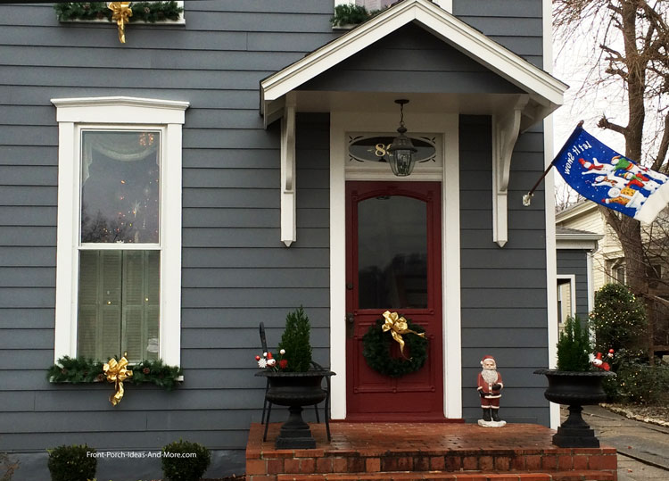 gable roof door overhang